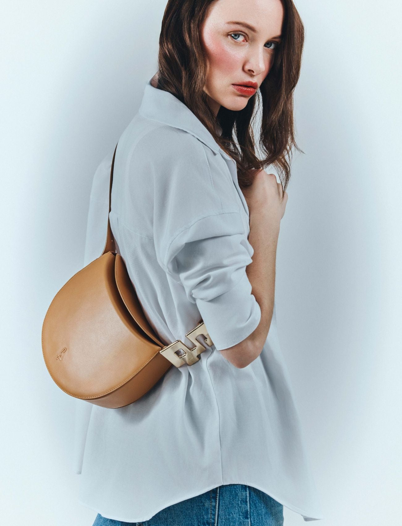 LE CITYLOVE : CUIR CAMEL