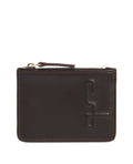 LE PORTE CARTES : CUIR CHESTNUT