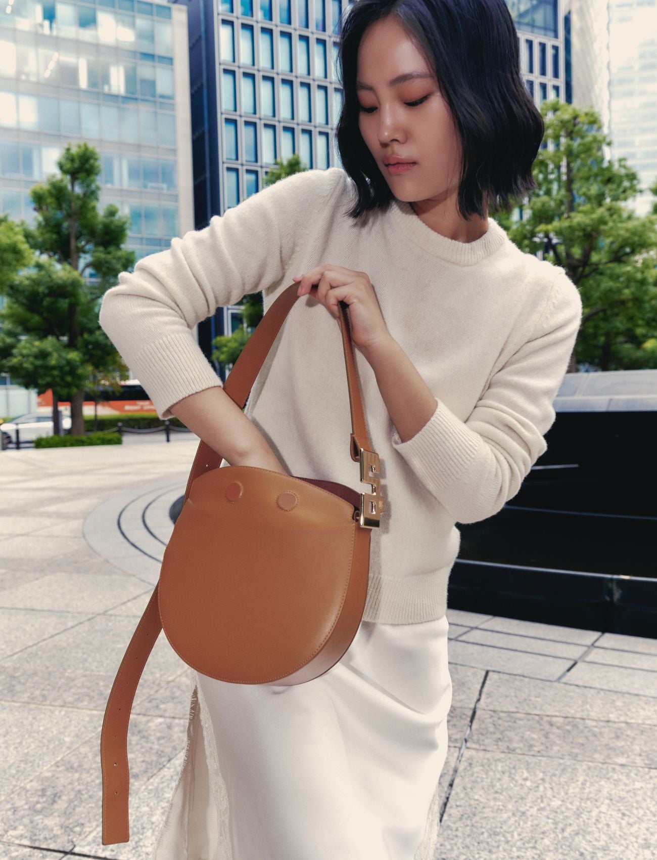 LE CITYLOVE : CUIR CAMEL