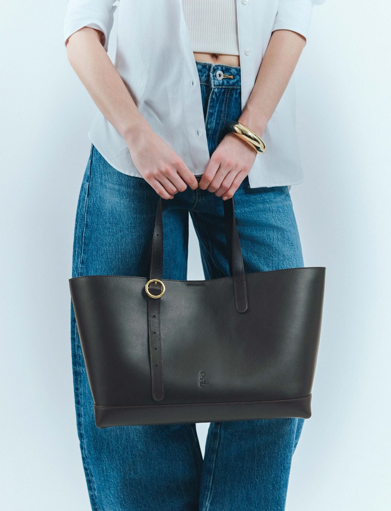 トートバッグ：チェスナッツレザー