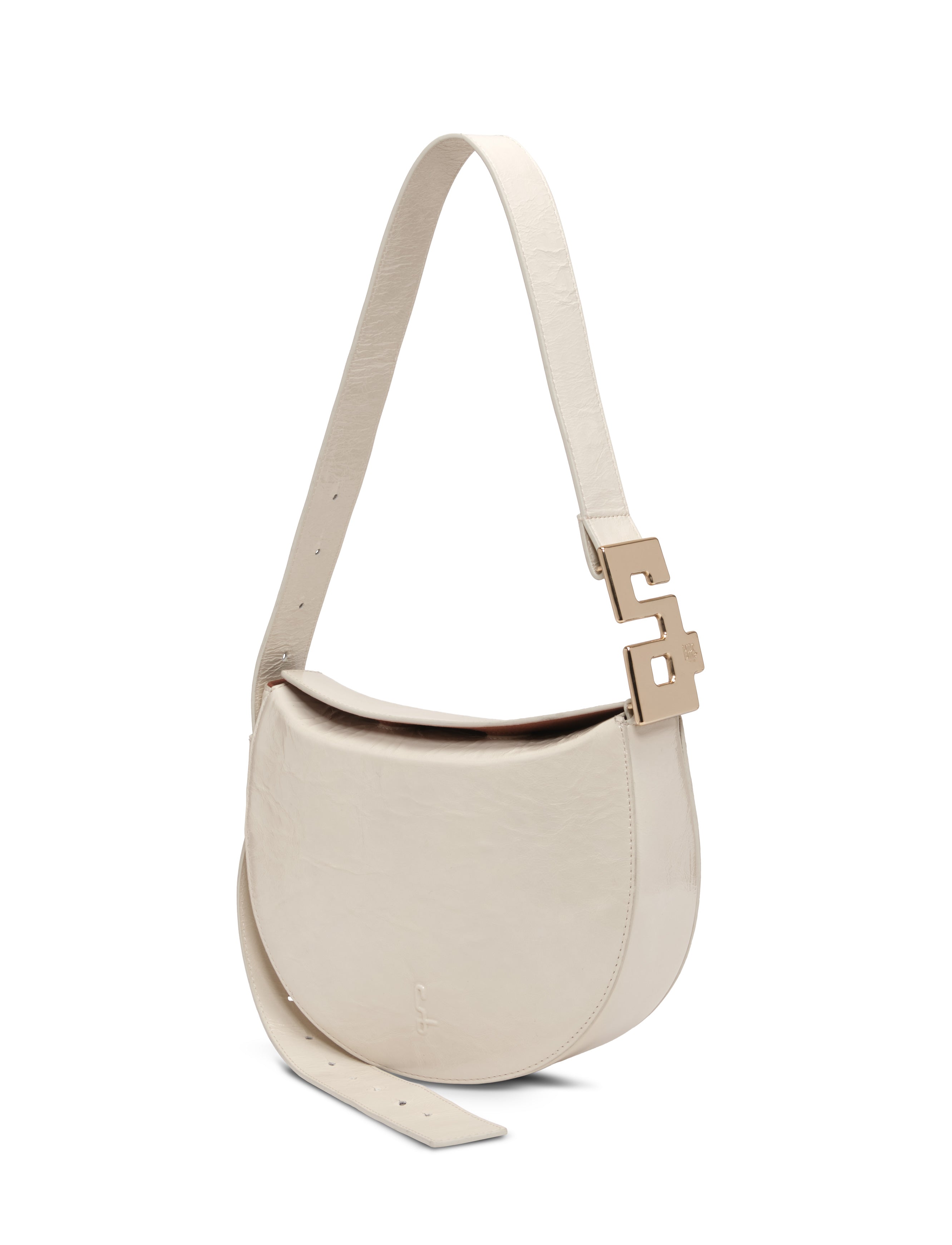 LE CITYLOVE X JULIETTEDHRL : CUIR VERNI IVOIRE