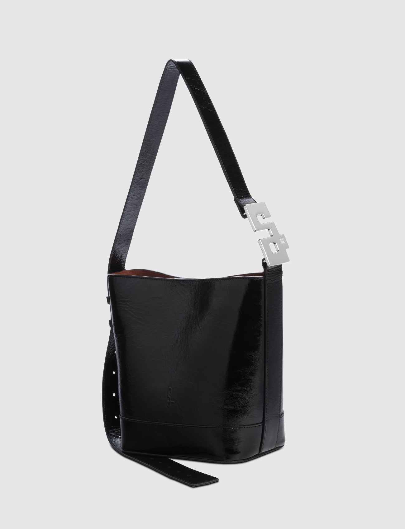 LE DAY DREAM : CUIR VERNI NOIR