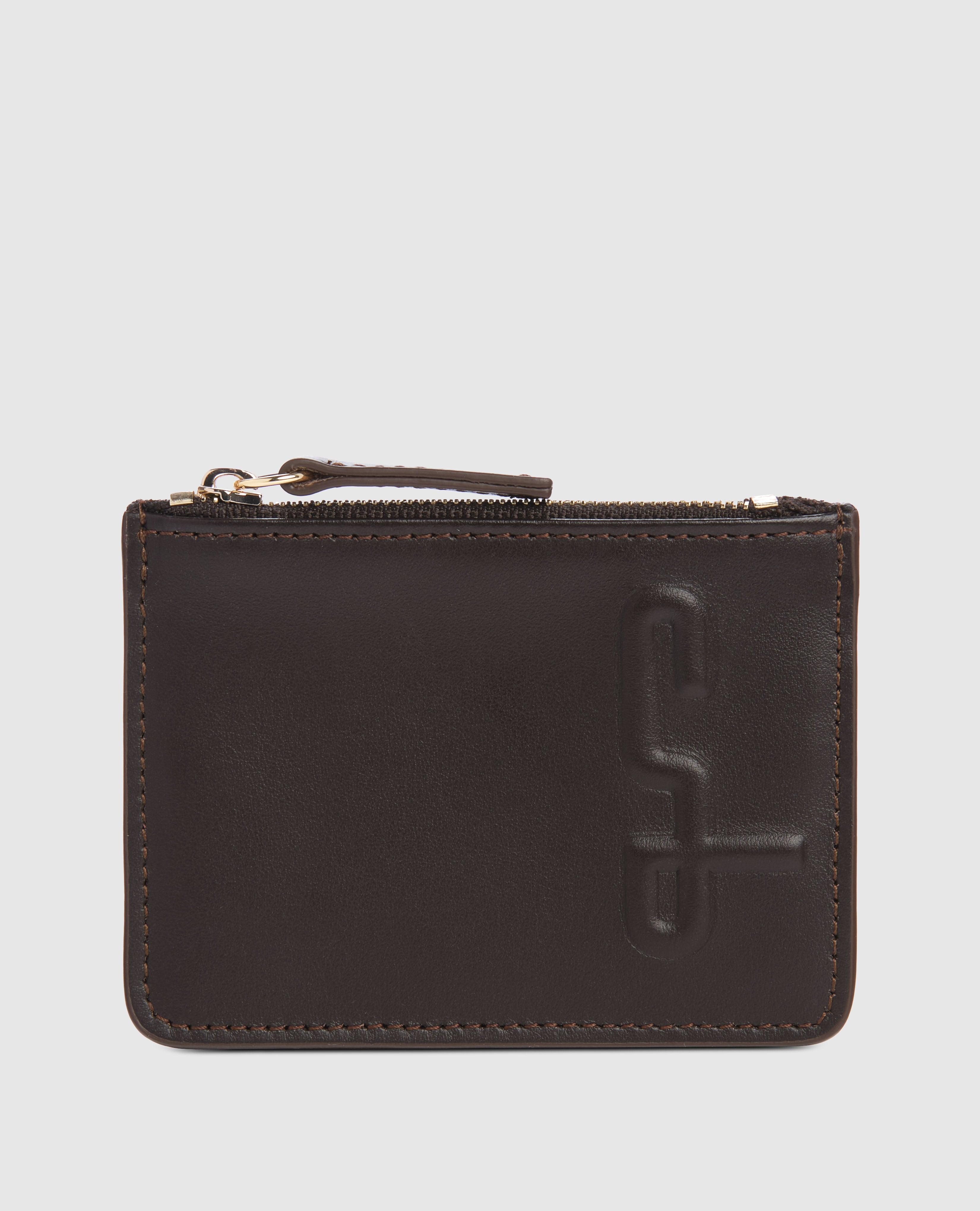 LE PORTE CARTE : CUIR CHESTNUT