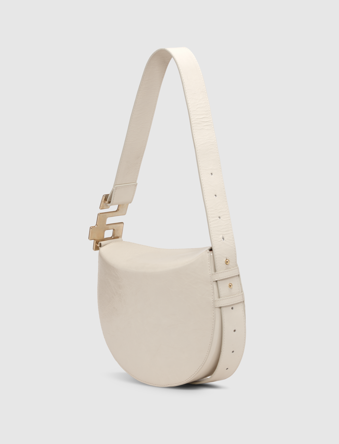 LE CITYLOVE X JULIETTEDHRL : CUIR VERNI IVOIRE