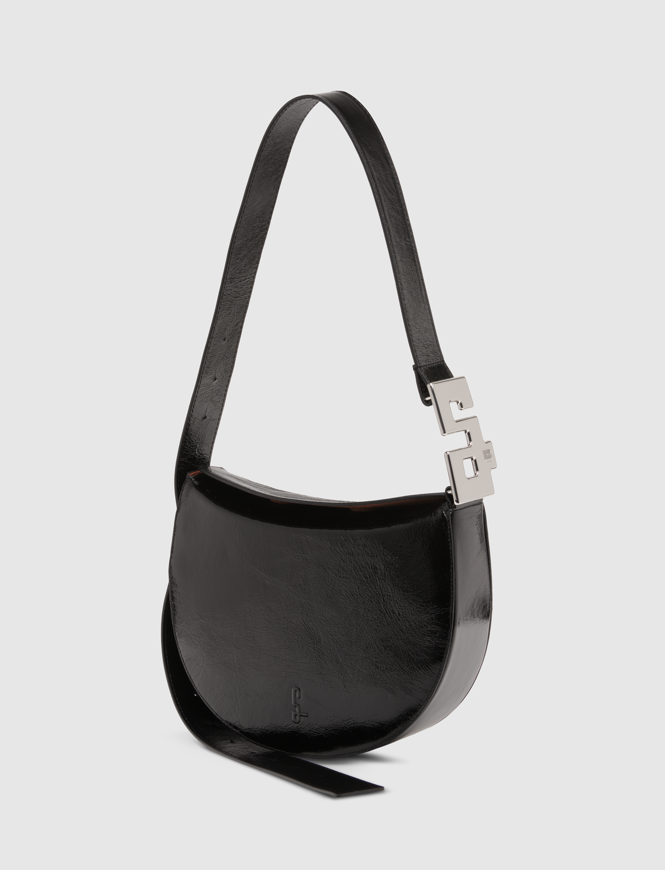 LE CITYLOVE : CUIR VERNI NOIR