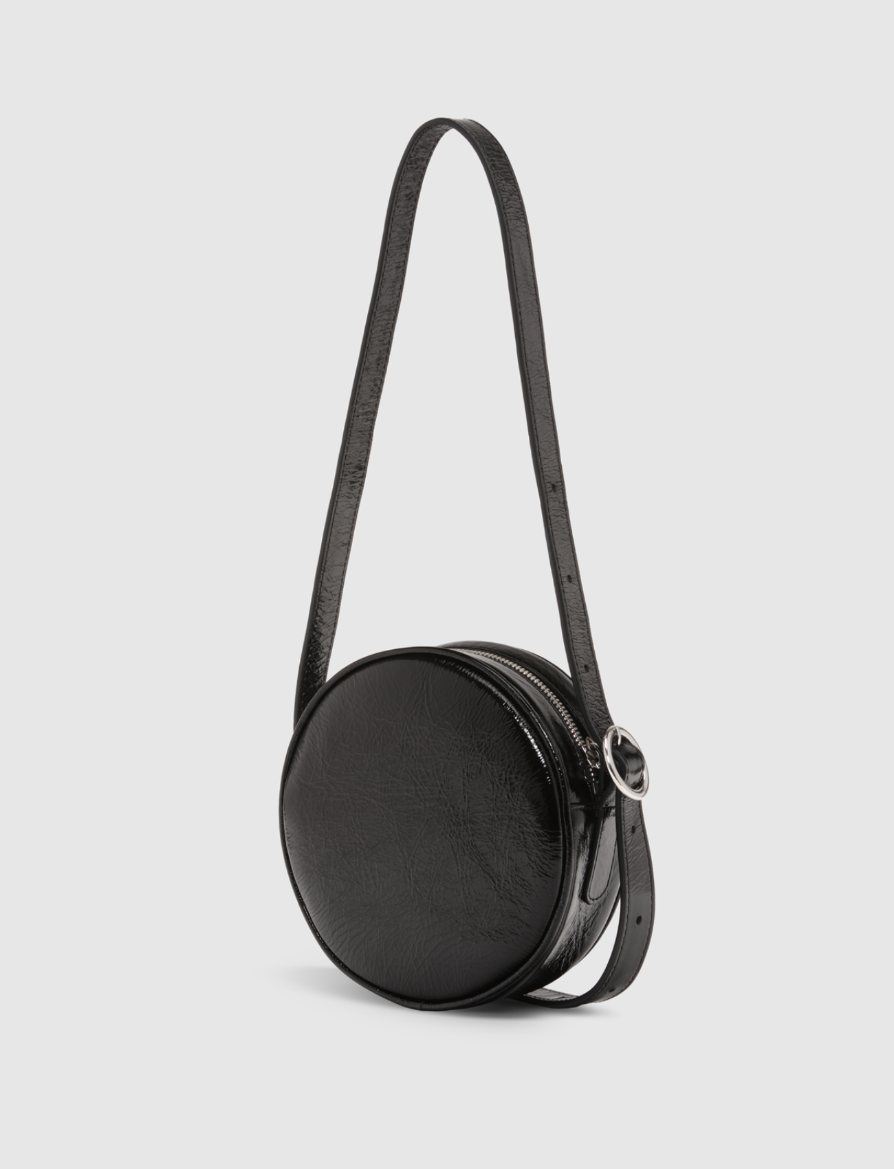 LE MOONLIGHT : CUIR VERNI NOIR