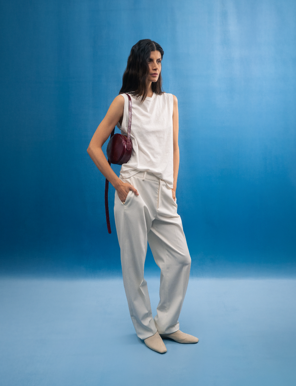 ムーンライト：バーガンディパテントレザー